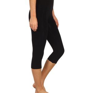 SPANX LOOK AT ME COTTON BLEND CAPRI LEGGINGS S